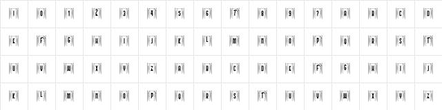 Capitalismo 4 Regular  glyph index