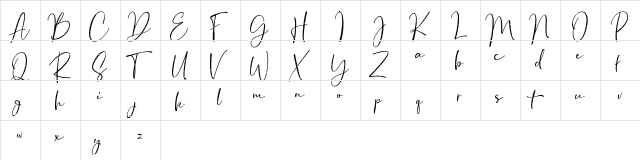 Bondi Sans DEMO Rough Regular  glyph index