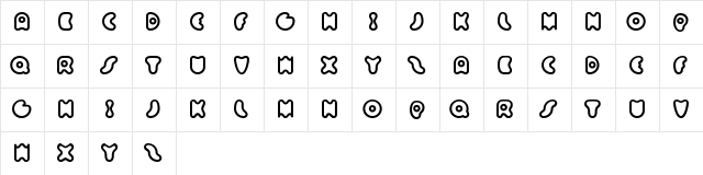 Sixty Queens Sixty Queens  glyph index