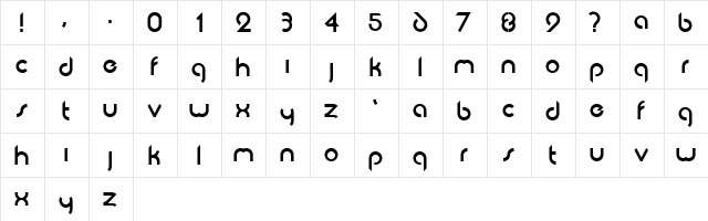 Abode Abode  glyph index