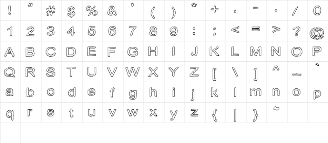 Cylonic Empty Regular  glyph index