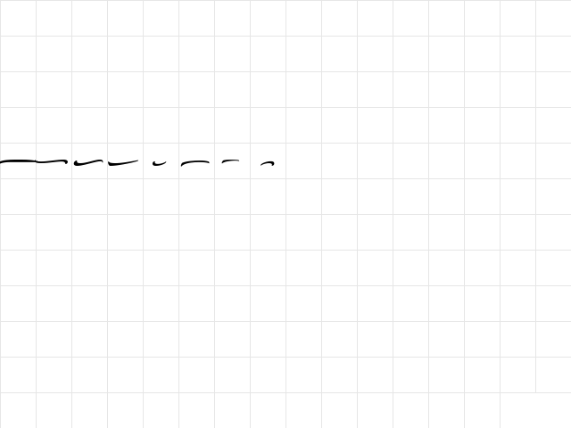 Dakiens Swash Regular  glyph index