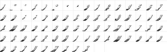 GM Exp Shadow Gravestone2 Regular  glyph index