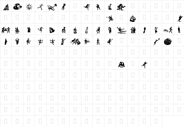 DF Primitives Two Plain  glyph index