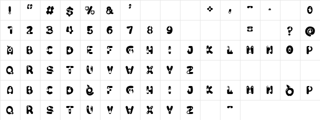 O Apple Regular  glyph index