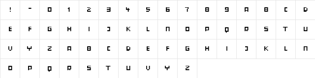 Orphan Regular  glyph index