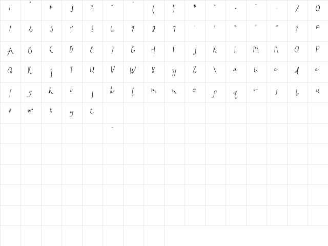 2Peas Dragonfly 2Peas Dragonfly  glyph index