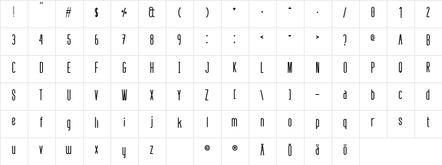defatted milk Regular  glyph index