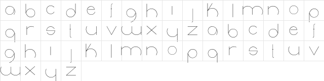 radiance Medium  glyph index