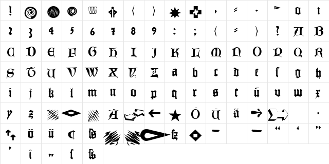 JoeCaxton.fog fog  glyph index