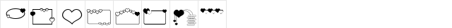 ap_hearts Regular  glyph index