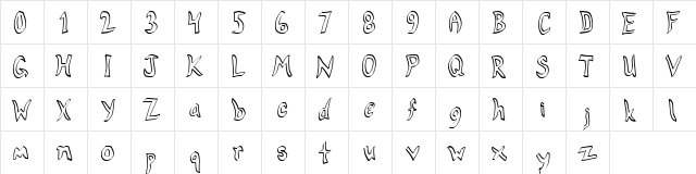 Conlon Regular  glyph index