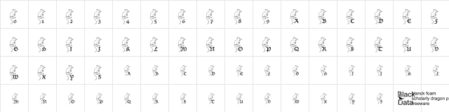 pf_field_mouse Regular  glyph index