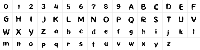 Ghiya Strokes Ghiya Strokes  glyph index