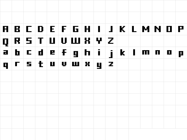 FFF Freedom Regular  glyph index