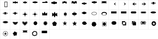 button_by_fanta Regular  glyph index