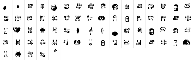 City UrbanDecay  glyph index