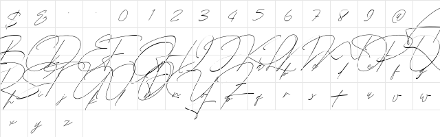 foratizo Regular  glyph index