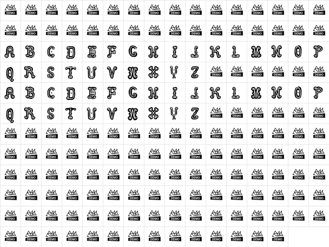 Nollie Nollie  glyph index