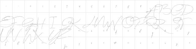 Lovtony Regular  glyph index