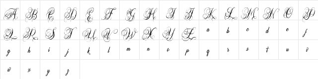 SnakeFangs FREE Regular  glyph index