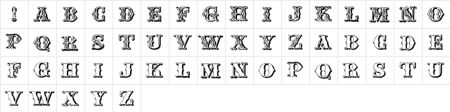 Chipperfield_and_Bailey normal  glyph index