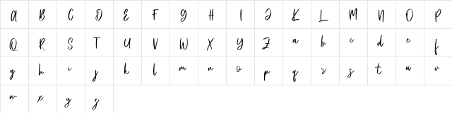 Emerisa Free Regular  glyph index