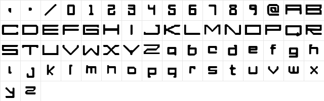 A Perfect Drowning Regular  glyph index