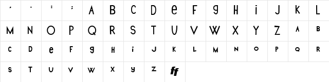 King Anakin 2 Regular  glyph index