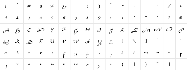 Sahara-Normal Wd Regular  glyph index