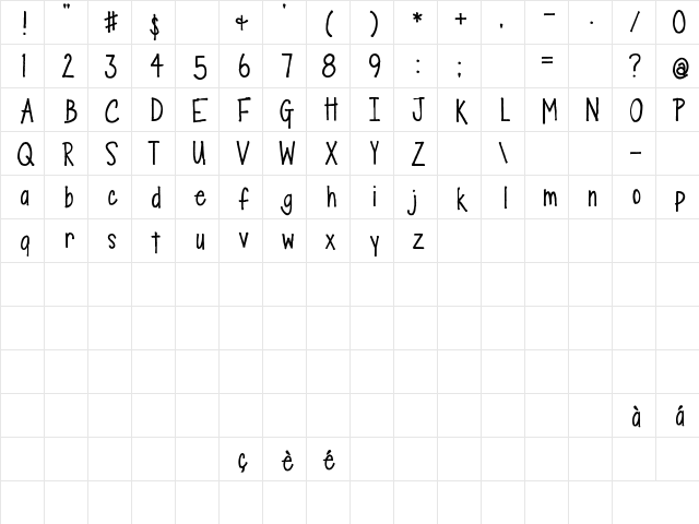 2Peas Pure Imagination 2Peas Pure Imagination  glyph index