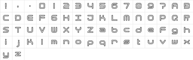 Quantum Round Hollow (BRK) Regular  glyph index