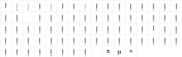 C39HrP72DmTt Normal  glyph index