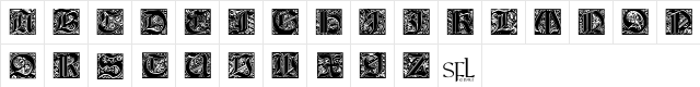 Parsifal Regular  glyph index