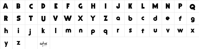 Halloween Real DEMO Regular  glyph index