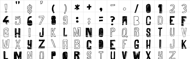 Maybe Maybe Not Regular  glyph index