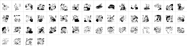 Menschenskinder Regular  glyph index