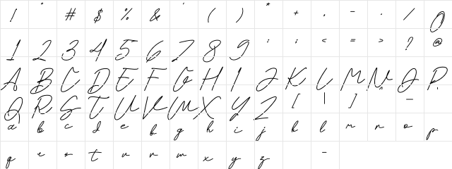NeoStone Regular  glyph index