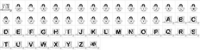 JLR Chillies Regular  glyph index