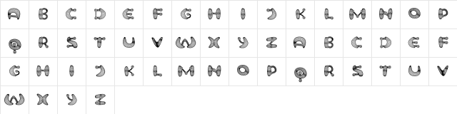 Neuron 3D Regular  glyph index