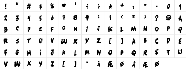 Popcorn NOT included Regular  glyph index