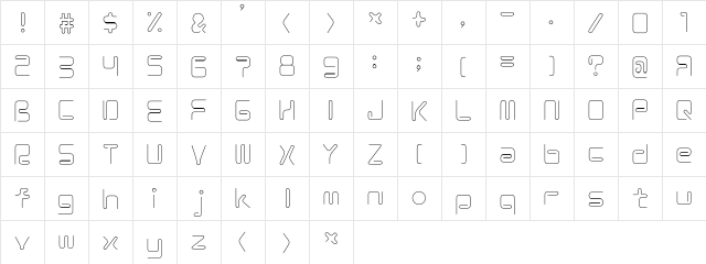 Coil Light  glyph index