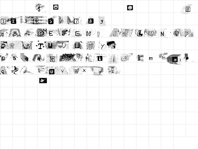 Forbidden Resolution Regular  glyph index