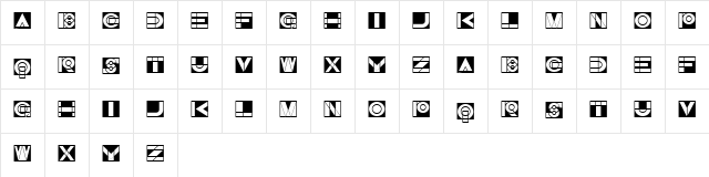 Success Abstract Regular  glyph index