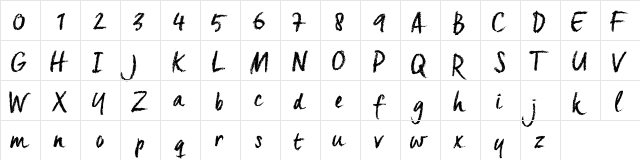 Creta_TRIAL Creta_TRIAL  glyph index