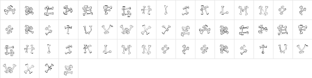 Bones2 Bones2  glyph index