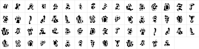 VTKS REFUSED Regular  glyph index