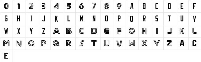 MLB Blue Jays Vintage  glyph index