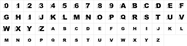 pf_injury_sports Regular  glyph index