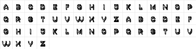 Canto Regular  glyph index